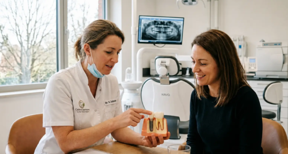 Différence entre implant ou couronne dentaire